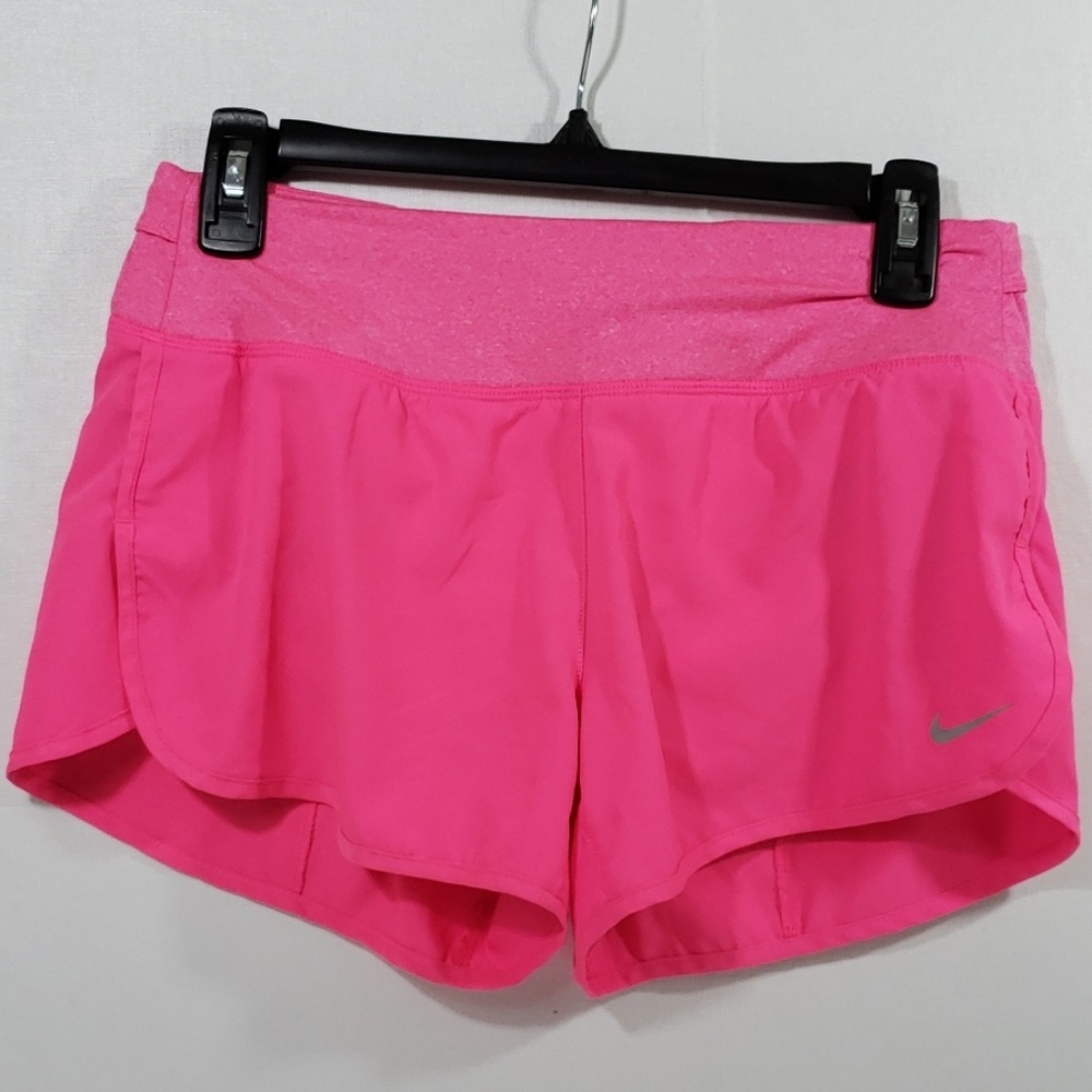 NIKE DRI-FIT ATHLETIC SHORTS 2 POCKET LINED EUC